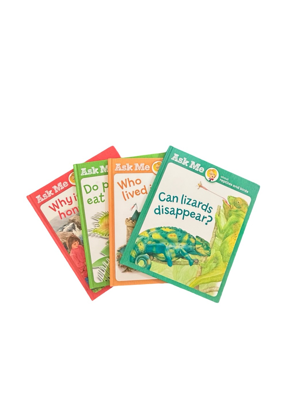 Set of 4 southwestern advantage "ask me" children's educational books
